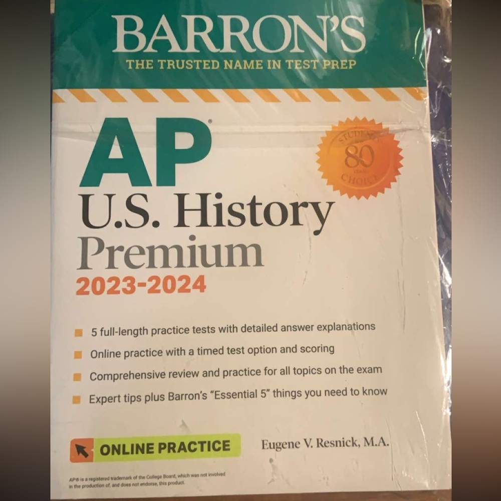SEALED Barons AP US History review book